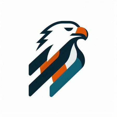Eagle logo design template. Eagle vector icon. Eagle symbol.