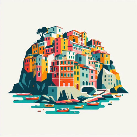 Riomaggiore, Cinque Terre, Italy