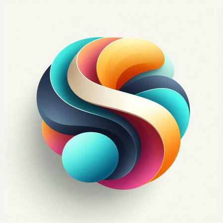Abstract 3d background. Vector illustration. Can be used for advertisingeting, presentation.