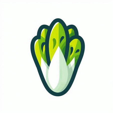 Illustration Vector Graphic of Lettuce Logo. Perfect to use for Food Company