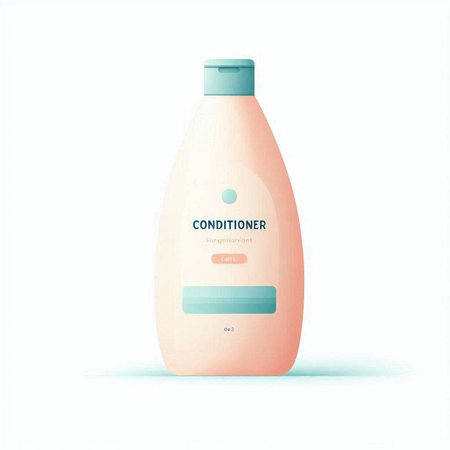 cosmetic cream in a bottle on a white background. vector illustration