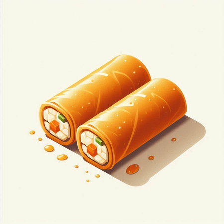 Sushi roll with salmon and cream cheese. Japanese food. Vector illustration.の写真素材
