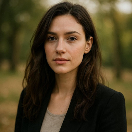 Portrait of a beautiful young brunette girl in a black jacket