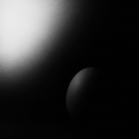 abstract background with black and white spots and some smooth lines in it