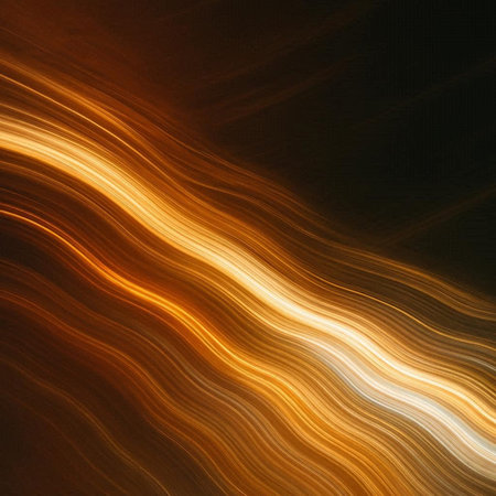abstract background with smooth lines in orange and brown colors for your design