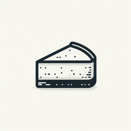 Cake icon, vector illustration, eps10, contains transparency.