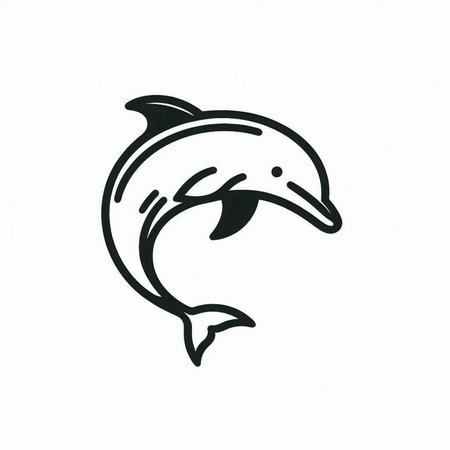 dolphin logo. dolphin logo. Dolphin logo. Dolphin logo. Dolphin logo.の写真素材