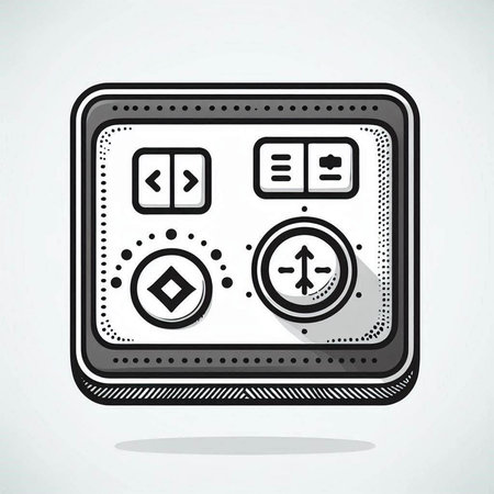 electronic icon design, vector illustration eps10 graphic flat style