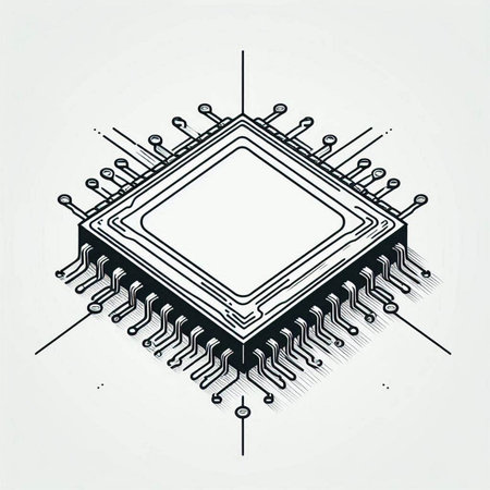 Circuit board. Technology background. Computer microchip. Electronic device.