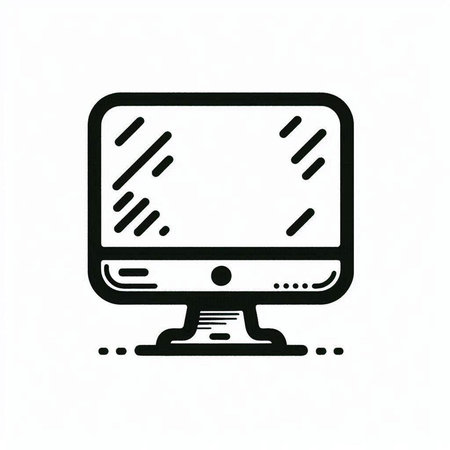 Cityscape in black and white, hand drawn, vector illustration.