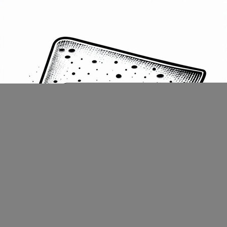 Purse icon. Hand drawn illustration of purse vector icon for web design