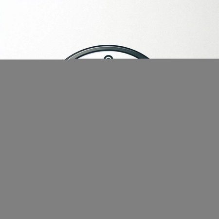 Close-up of an electric kettle on a white background. View from above.
