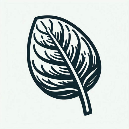 Leaf design, vector illustration eps 10. Floral icon.
