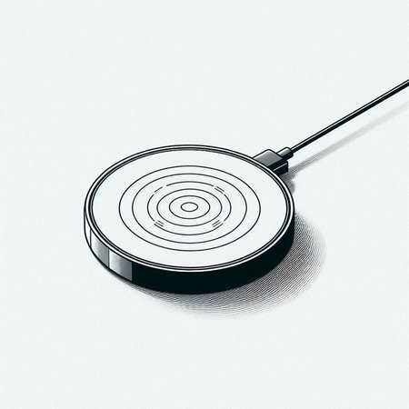 magnifying glass on the white background. 3d illustration.