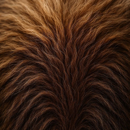 Close-up of the fur of a dog as a background.