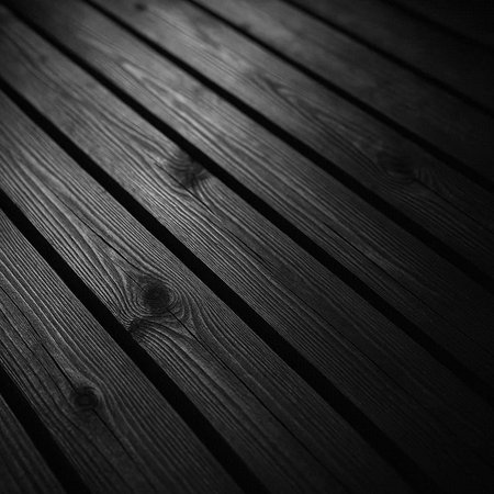 Black and white wooden floor. Abstract background and texture for design.