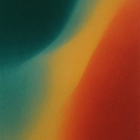 abstract background with smooth lines in orange, yellow and green colors
