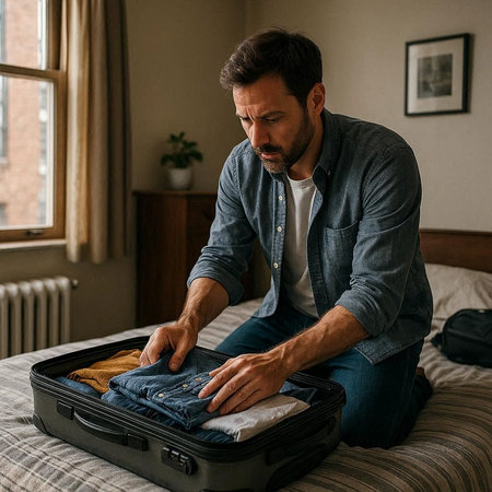 roasted scallops with vegetables on a white plate in a restaurantの写真素材