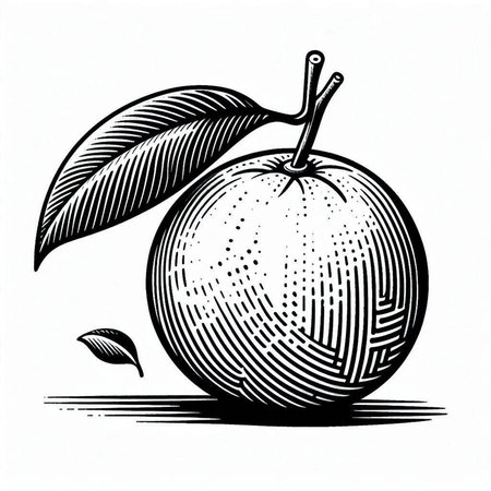 Seashell. Hand drawn sketch vector illustration isolated on white background.の写真素材