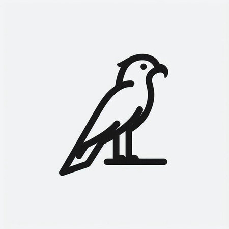 bird icon vector, Bird icon vector, Bird icon eps10の写真素材