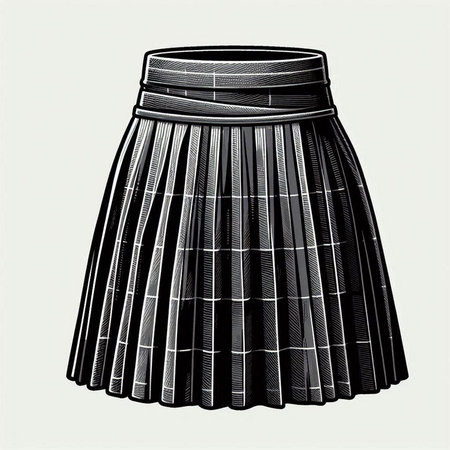 Skirt sketch. Skirt sketch. Skirt sketch for your design