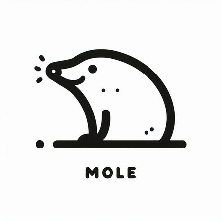 Polar bear silhouette isolated on a white background. Vector illustration.の写真素材