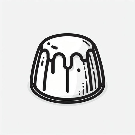 Cake doodle icon, vector illustration in eps 10