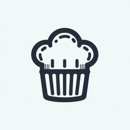 Chef icon. Simple vector illustration for graphic and web design.