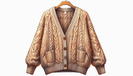 Vintage jacket isolated on white background. Clipping path included.