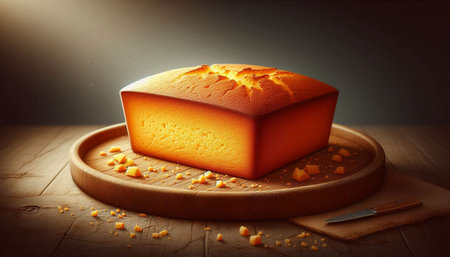 Cheese collection, piece of cheddar cheese on a wooden board