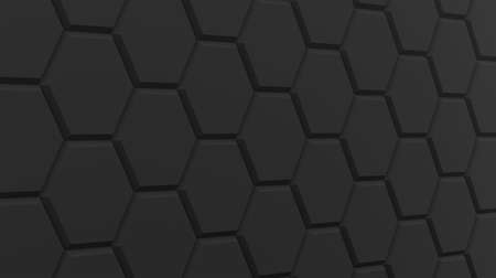 background black polygon hexagon abstract template empty design graphic 3D