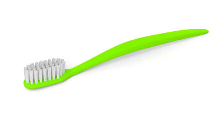 toothbrush toothpaste care hygiene brush dental clean 3Dの写真素材
