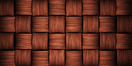 braided weaving texture wallpaper background backdrop 3D illustrationの写真素材