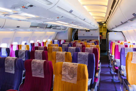 IN FLIGHT Cabin THAI AIRWAYのeditorial素材