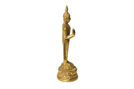 buddha isolated on a white background の写真素材