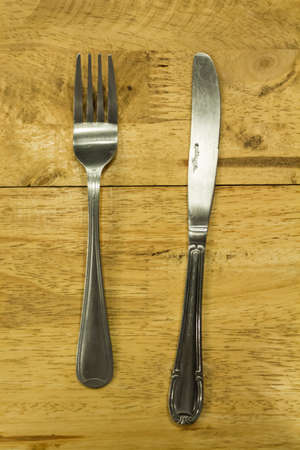  fork and knife の写真素材