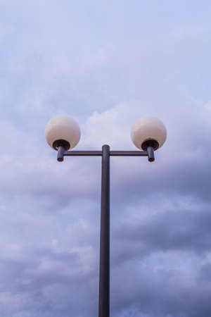 reet light on blue sky 