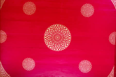 Thai wall art pattern for background.の写真素材
