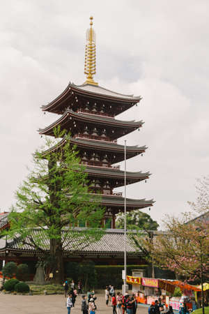 Apr 6, 2018  Tokyo, JAPAN -Sensoji temple. Sensoji is Tokyo's most famous and popular temple.のeditorial素材