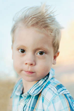 Portrait of a young  boy
