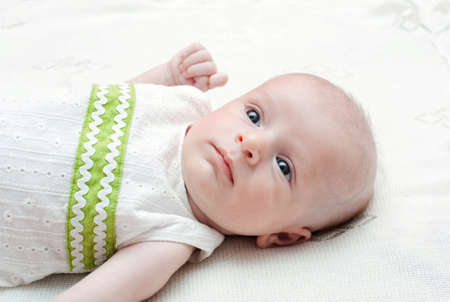 Portrait of a little baby boy