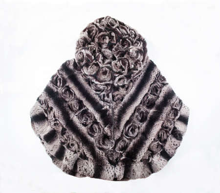 women fur coatの写真素材