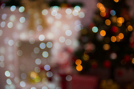 New Years bokehの写真素材