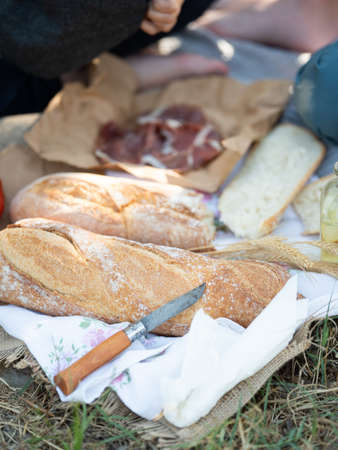 Picnic in natureの写真素材