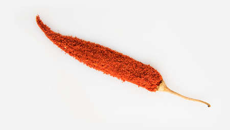 Indian popular snack food called Vegetable spring rolls or veg franky made using vegetables wrapped inside paratha/chapati/roti with tomato ketchupの写真素材