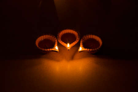 beautiful diwali lighting, selective focusの写真素材