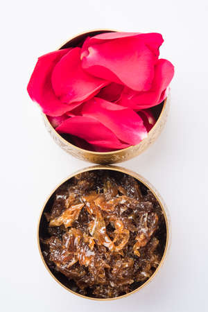 Idol worshipping of Hindu Goddess Lakshmi - Lakshmi Puja is a Hindu religious festival that falls on Amavasya (new moon day) which is  the third day of Tihar or Deepawaliの写真素材