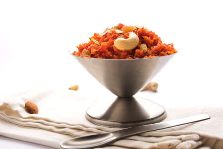 Carrot Halwa or Gajar Halwaの写真素材