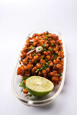 Crispy Corn Masala or chatpata corn or makka, popular indian snack