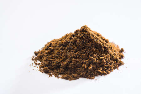 Indian Garam Masala powder or Spice mix. Selective focus